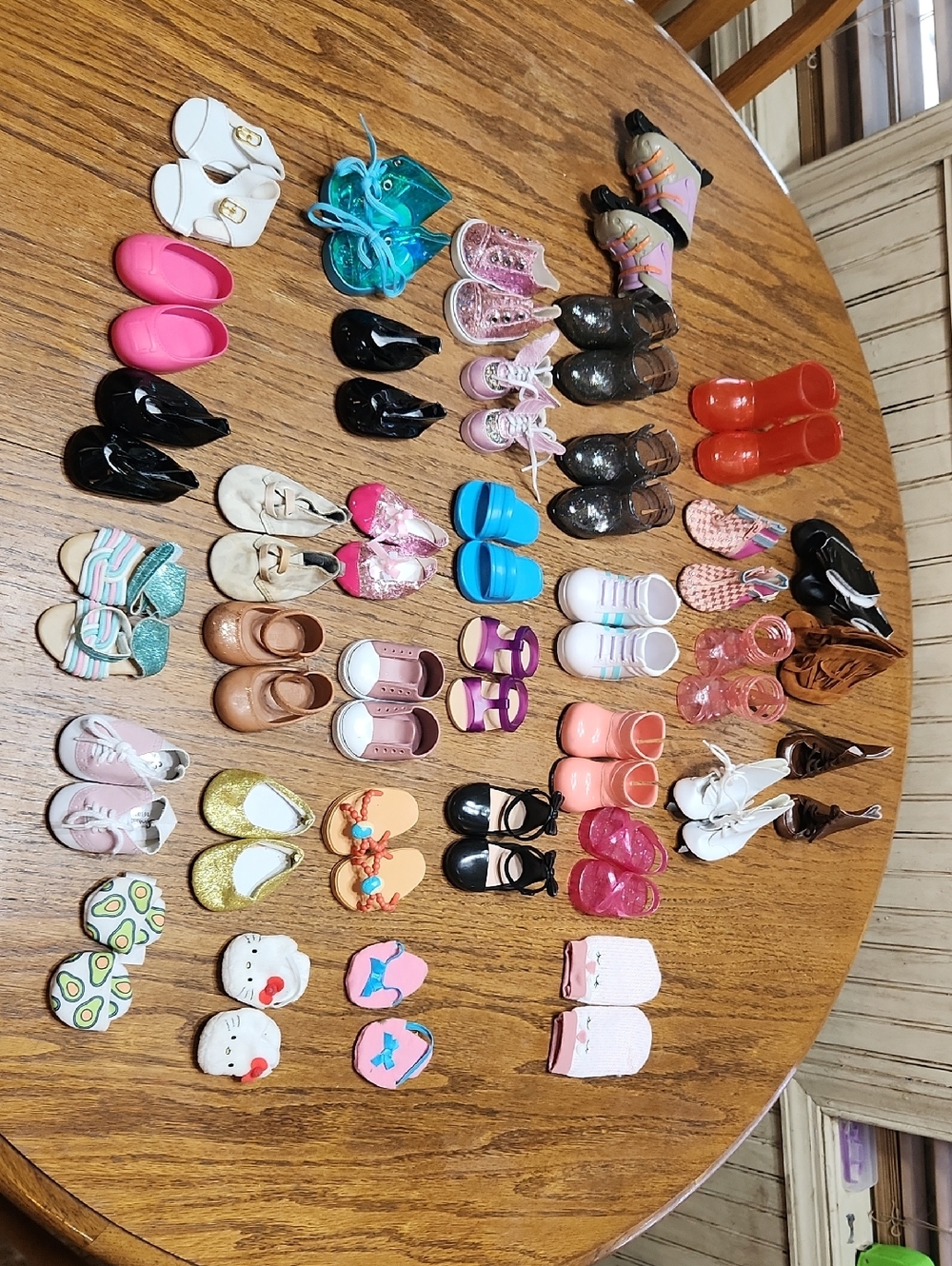 32 Pairs Our Generation/My Life Size Doll Shoes